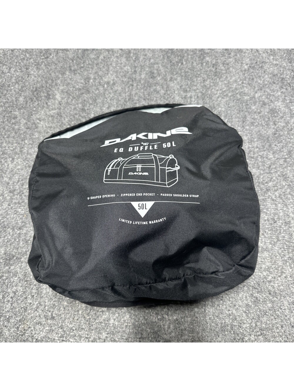 DaKine EQ 50L Duffle Bag - Black - New